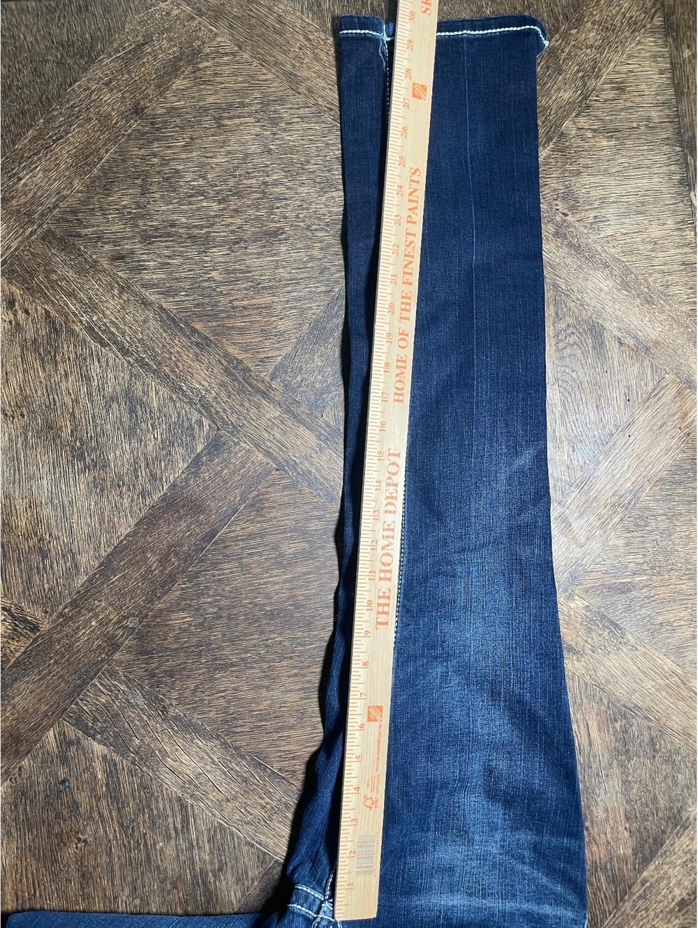 Salvage Supply Company embellished men’s Havoc straight jean dark wash 30x30 - Picture 5 of 10